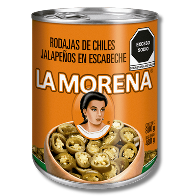 Jalapeños en Rebanadas La Moreña
