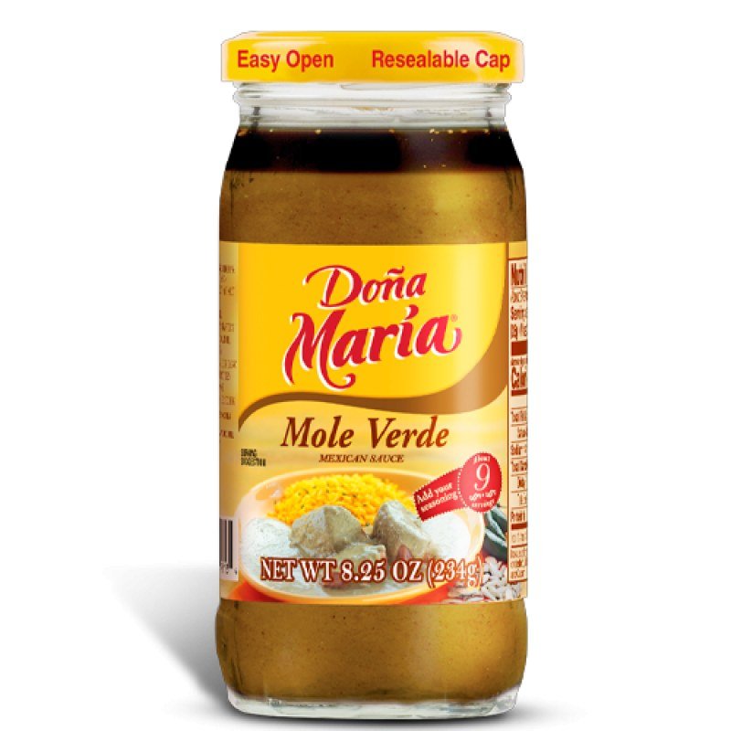 Doña maria Mole verde